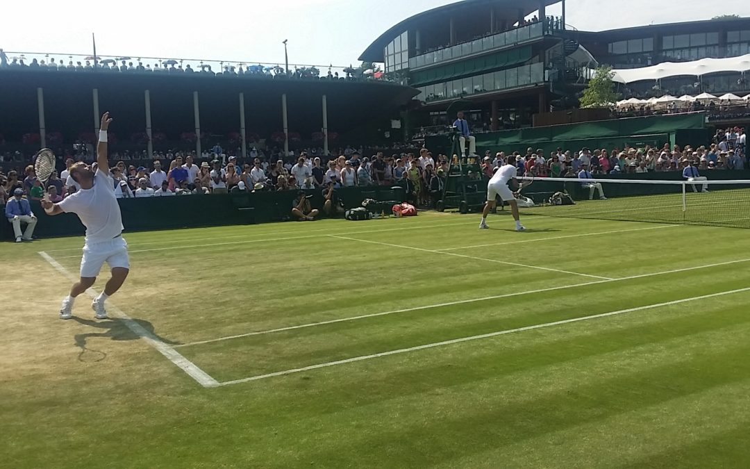 Jebavý na Wimbledonu