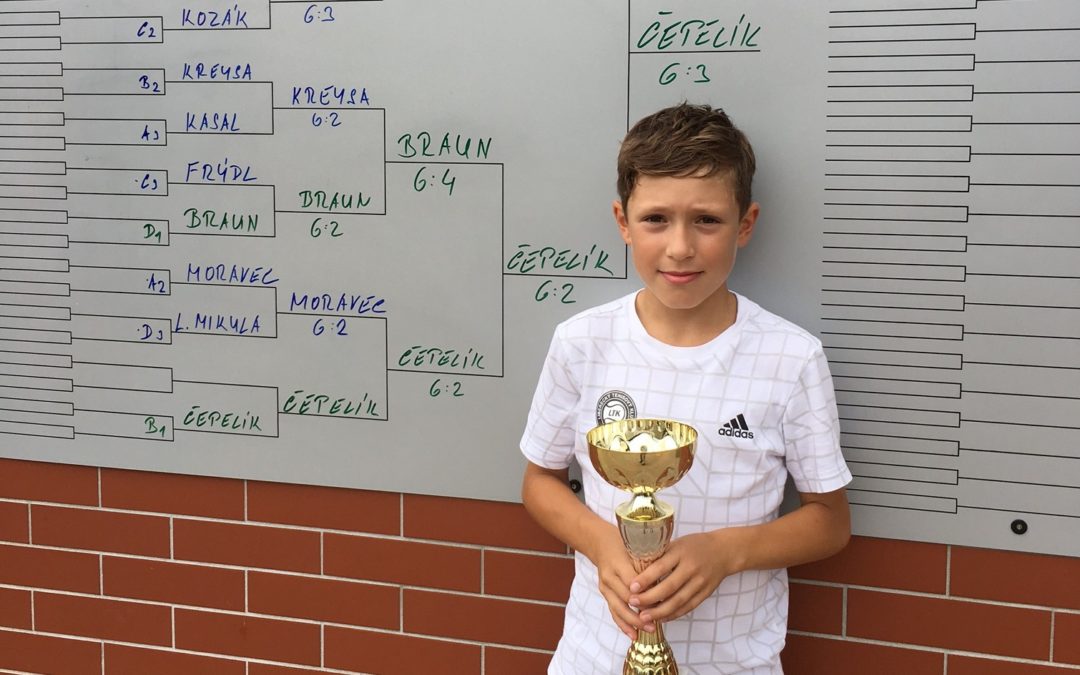OP – babytenis – Matouš Čepelík 1. místo