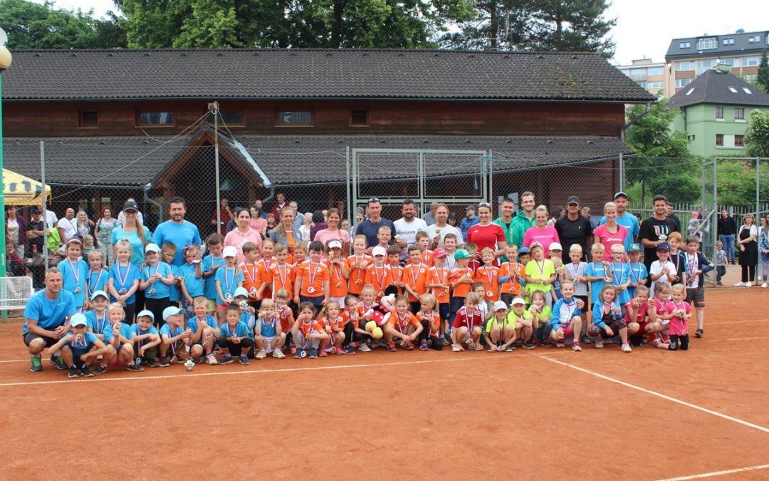Třetí setkání minitenistů v Rochlicích